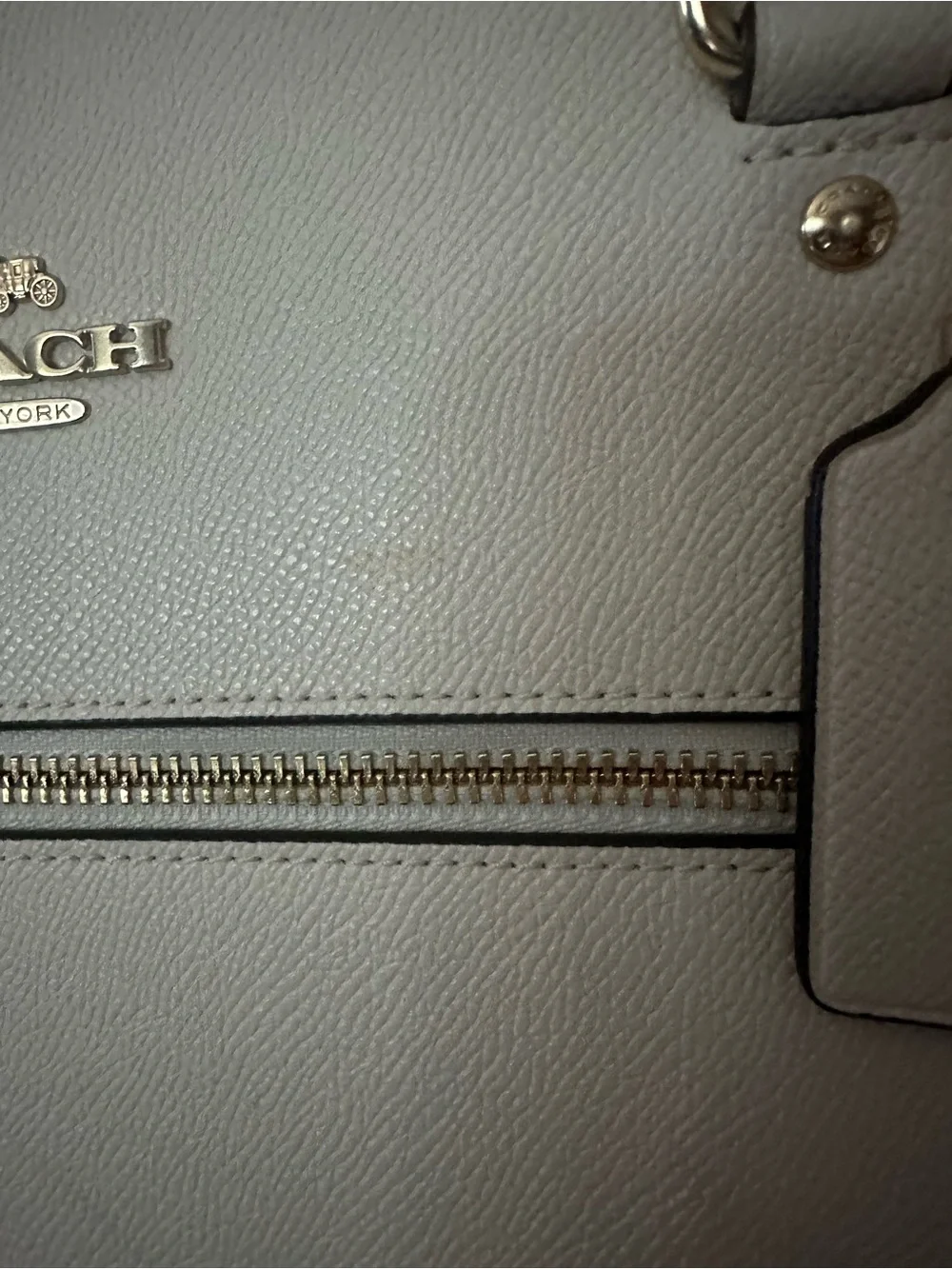 Coach GALLERY Tote & wallet set F79608 Chalk - Picture 3 of 11